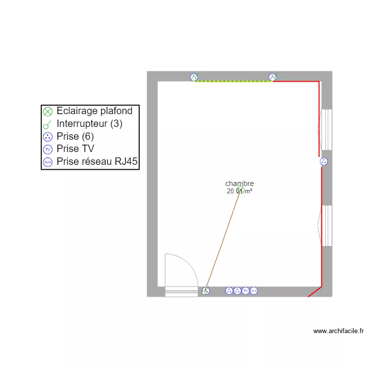 maison . Plan de maison . Plan de