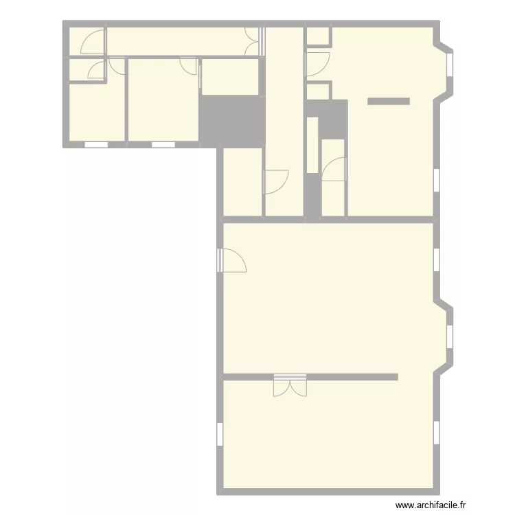 croquis 3 arsene houssaye. Plan de 