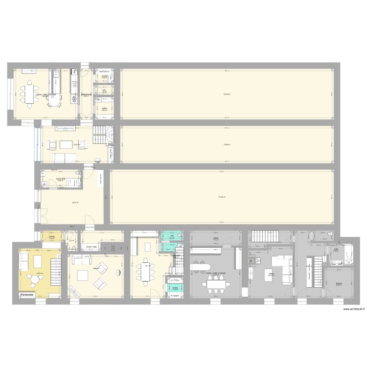 mignovillard entr&eacute;e nord ter. Plan de 0 pièce et 0 m2