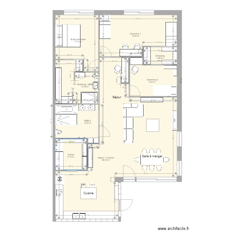 Projet cardichioza. Plan de 0 pièce et 0 m2