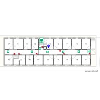 Plan évacuation rocade Chambre 143  