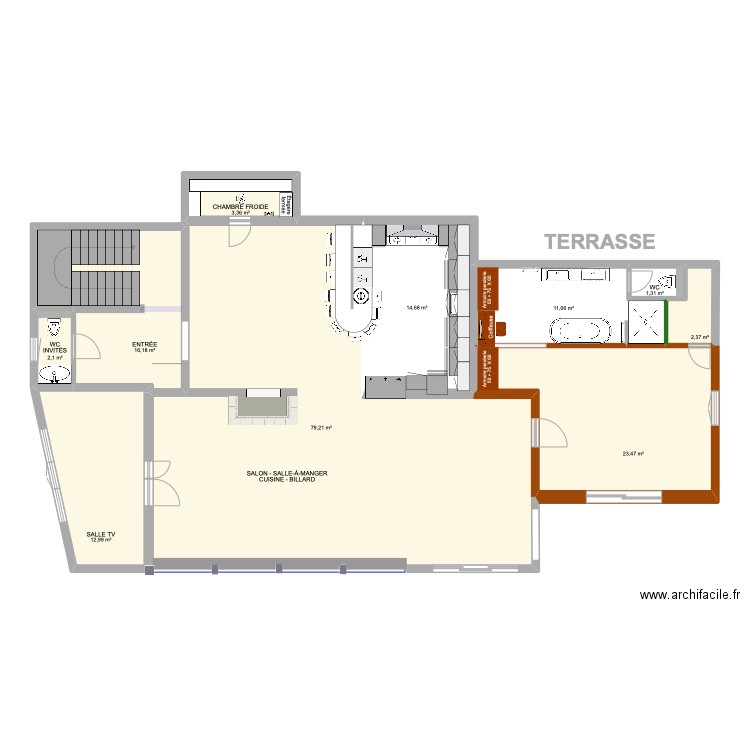 TERRASSE ALEXIA. Plan de 0 pièce et 0 m2