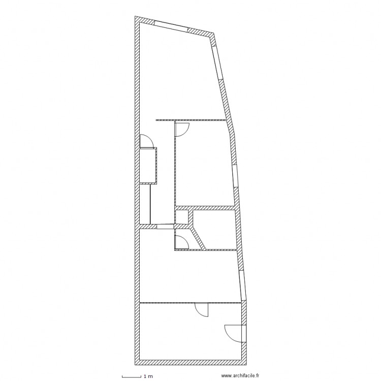 Local Roanne. Plan de 0 pièce et 0 m2