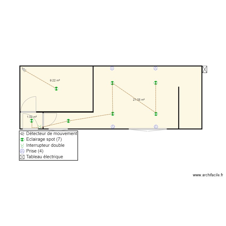 Maison Gac. Plan de 0 pièce et 0 m2