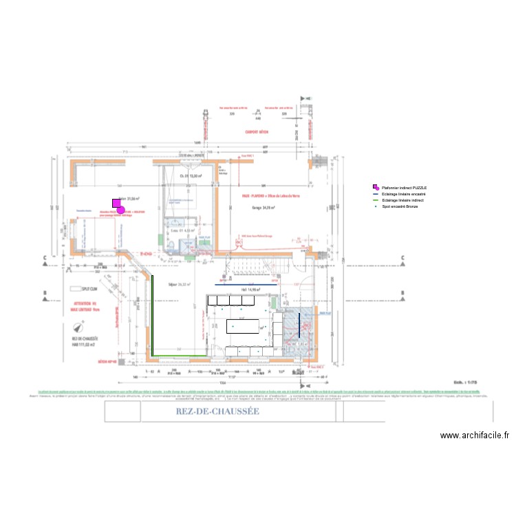 BAUMANN RDC. Plan de 0 pièce et 0 m2