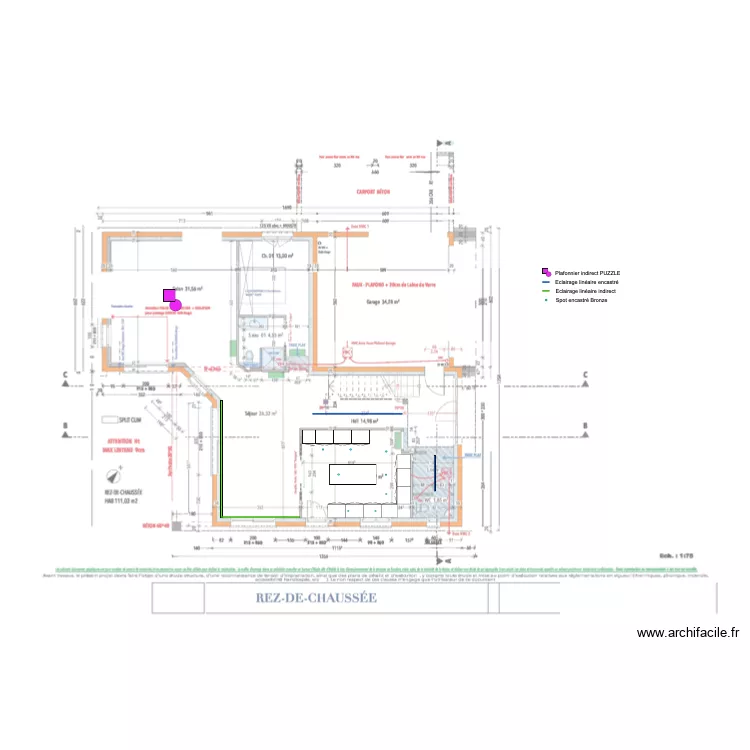 BAUMANN RDC. Plan de BAUMANN RDC. Plan de