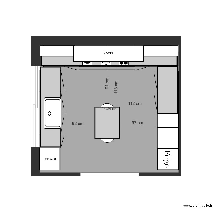 cuisine 2. Plan de 0 pièce et 0 m2