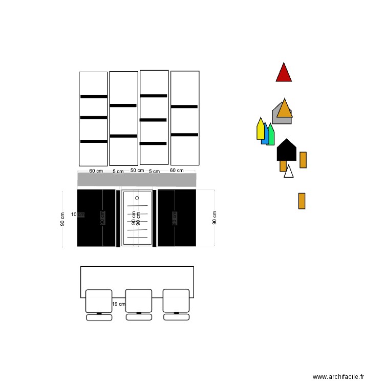 SALON MUR7. Plan de 0 pièce et 0 m2