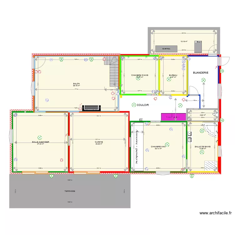MAISON MAXENCE 2018 aout. Plan de 
