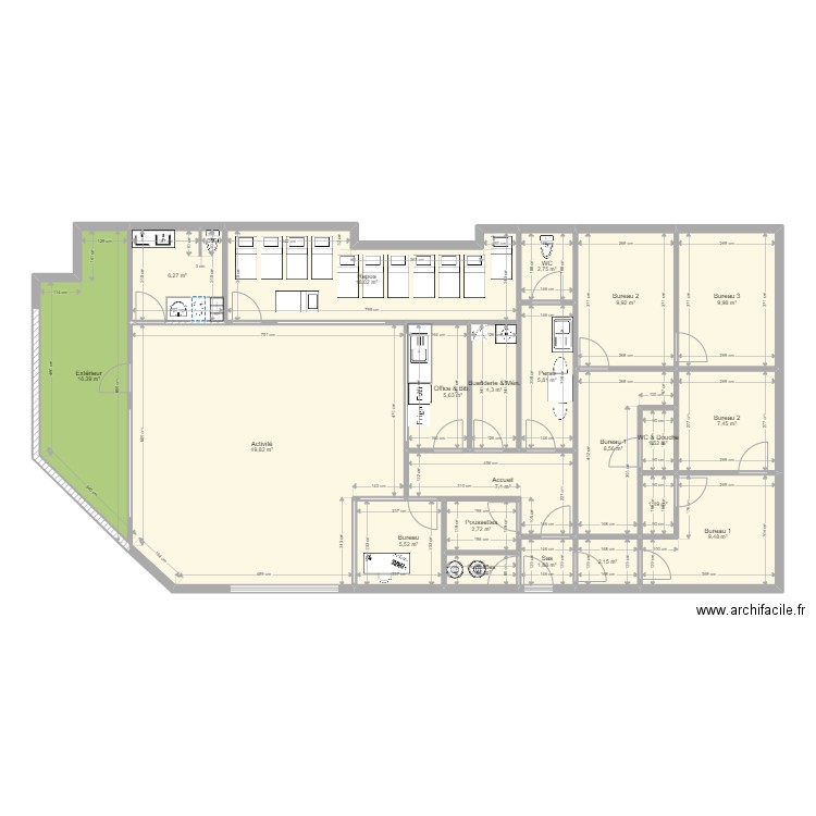 Fontenay PROJET V ArL 030522 V2. Plan de 21 pièces et 178 m2