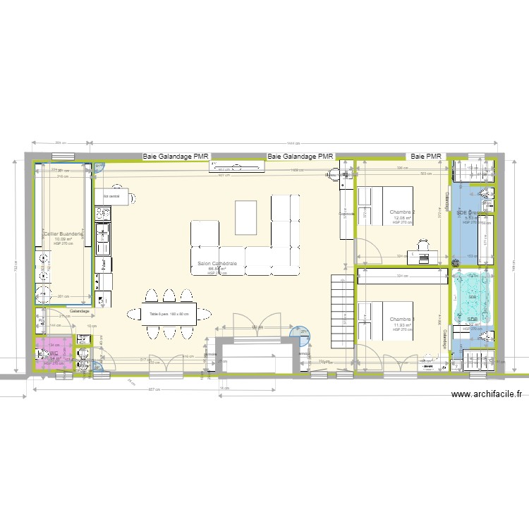 RDC sans extension 2. Plan de 0 pièce et 0 m2