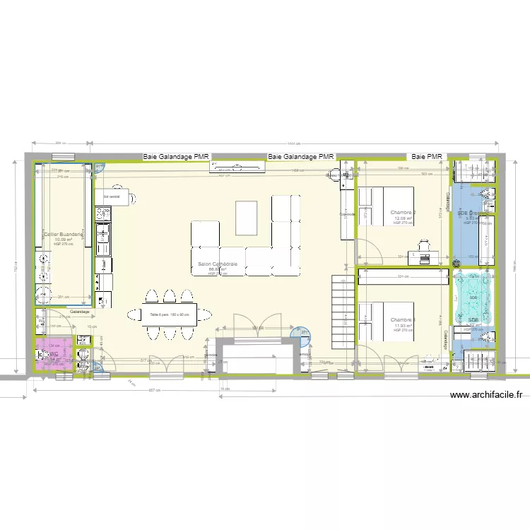 RDC sans extension 2. Plan de 