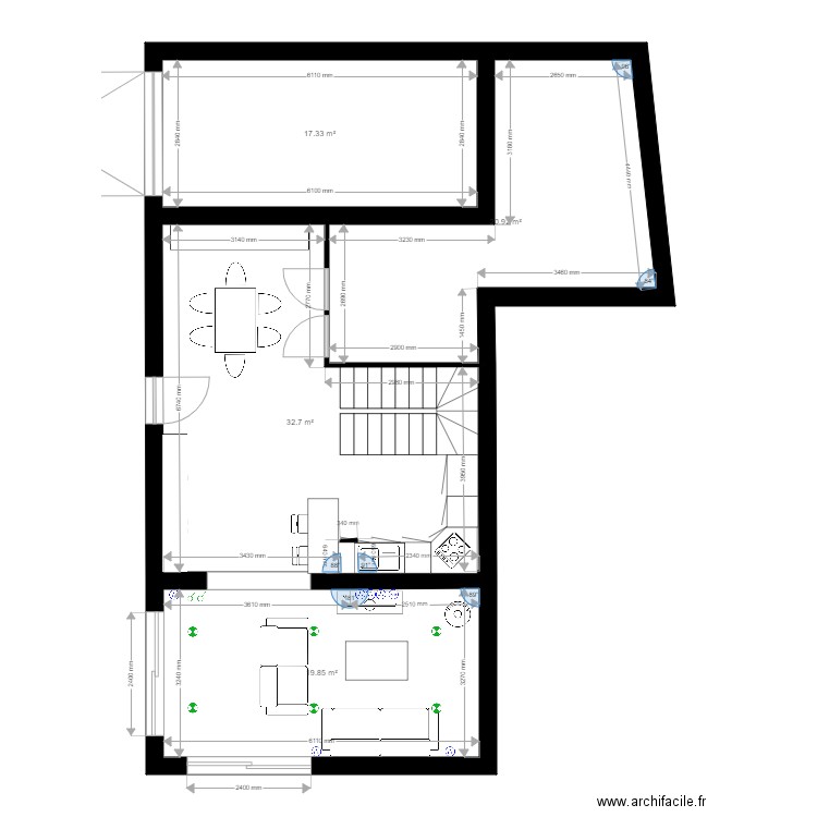 kergonan. Plan de 0 pièce et 0 m2