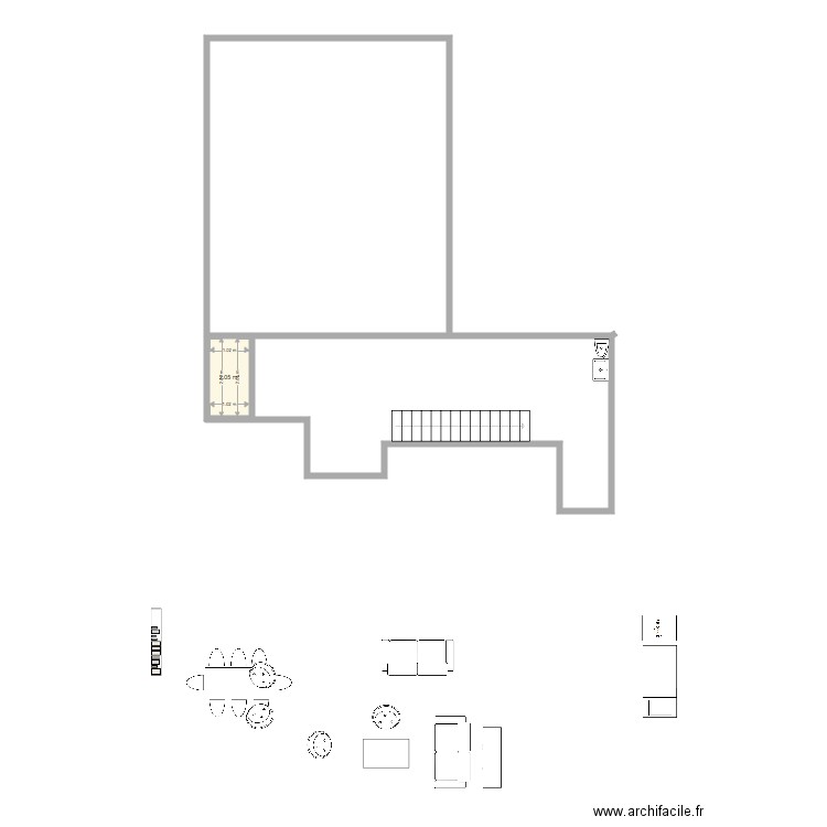 val voisin étage. Plan de 0 pièce et 0 m2