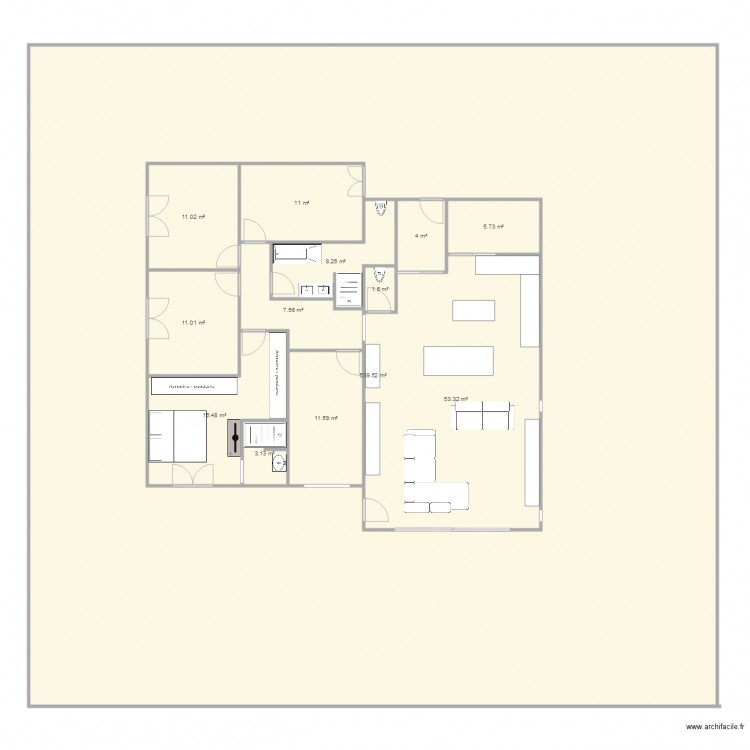 maison frazier 600m2. Plan de 0 pièce et 0 m2