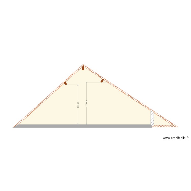 COUPE COMBLE DELIANCE SAVIGNY. Plan de 0 pièce et 0 m2