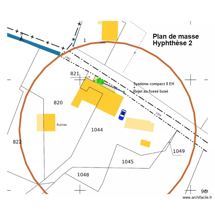 Patte Hypothèse 2. Plan de Patte Hypothèse 2. Plan de