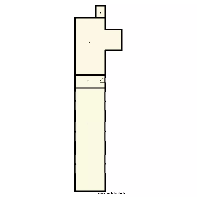 LA POUDRIERE 184746. Plan de 