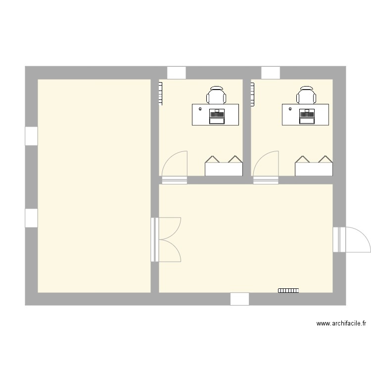 Local PCE. Plan de 0 pièce et 0 m2