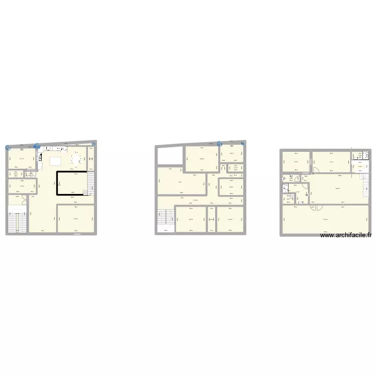 1&eacute;tage. Plan de 