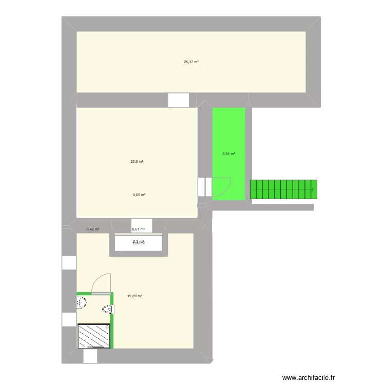 tekening huis installatie. Plan de 