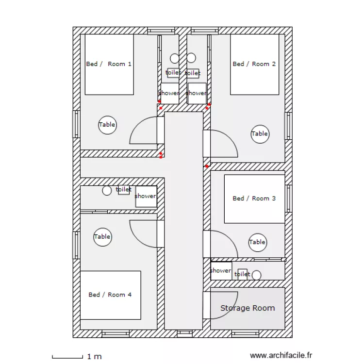 Bagan- Bed and Breakfast- Second Floor. Plan de 