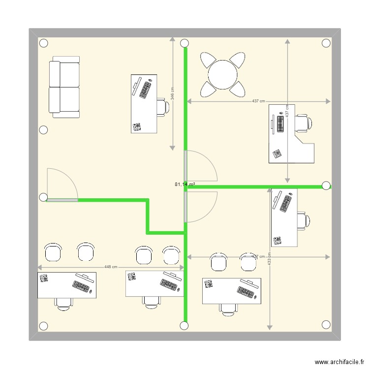 Le Lavandou version 2. Plan de 0 pièce et 0 m2