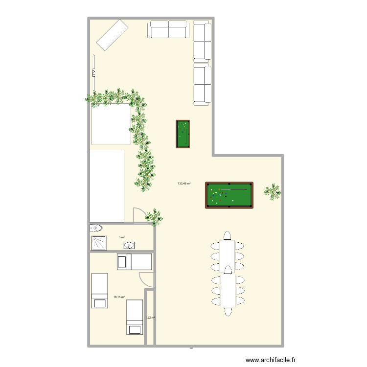 REBILLARD ATELIER AMENA. Plan de 0 pièce et 0 m2 REBILLARD ATELIER AMENA. Plan de 0 pièce et 0 m2