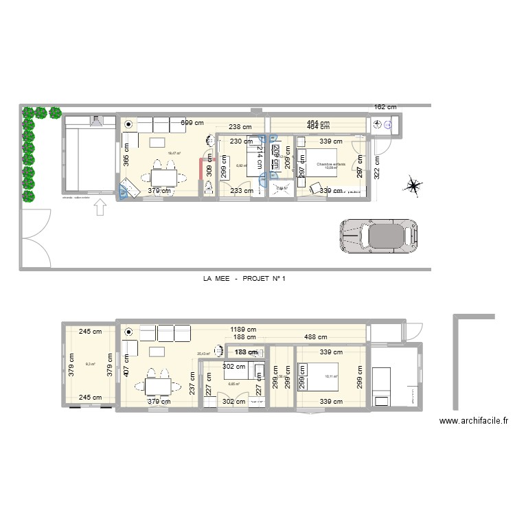 LA MEE PROJET 1. Plan de 0 pièce et 0 m2