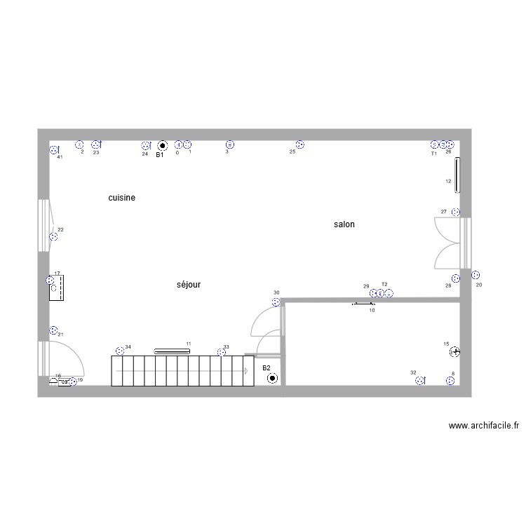 quartier neuf karine prise de courant. Plan de 0 pièce et 0 m2