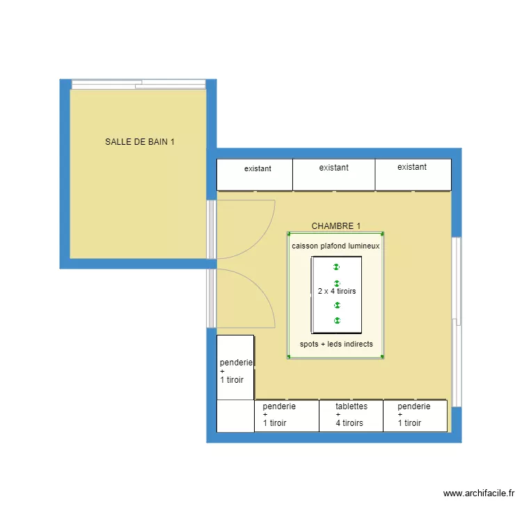 NARCISSES DRESSING CHAMBRE 1 200120 3. Plan de NARCISSES DRESSING CHAMBRE 1 200120 3. Plan de