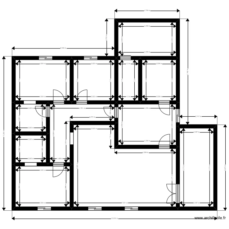 plan de maison. Plan de plan de maison. Plan de