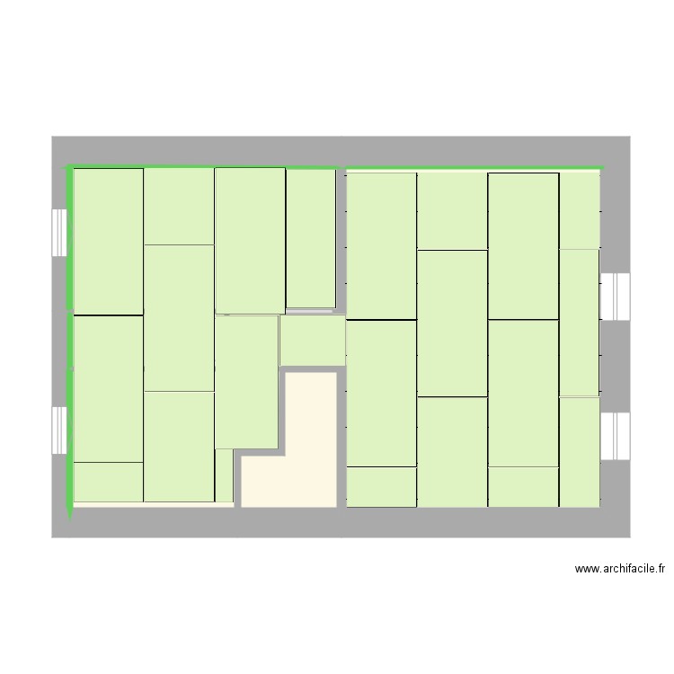Démarié Premier étage 20201027 placo. Plan de 0 pièce et 0 m2