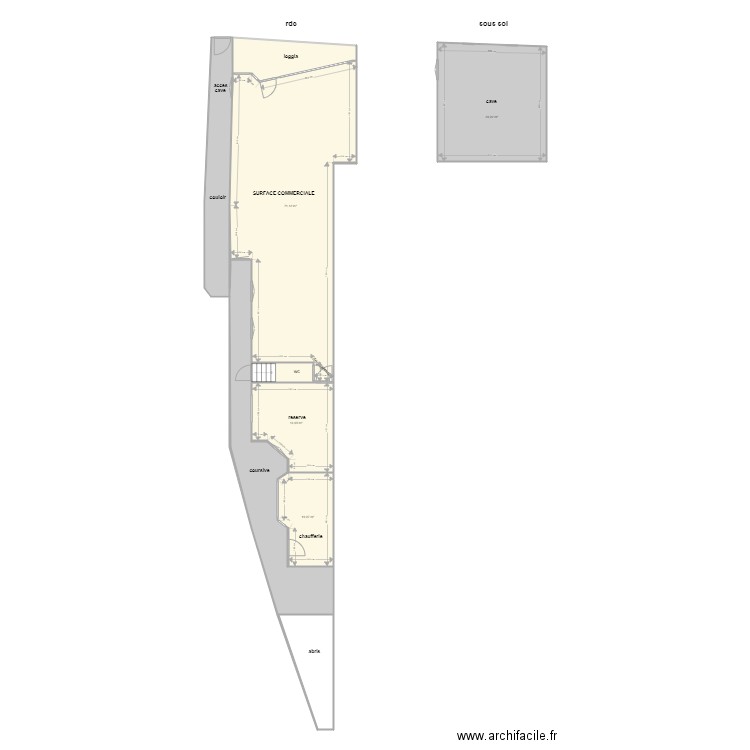 bogaert rdc DPE. Plan de 0 pièce et 0 m2