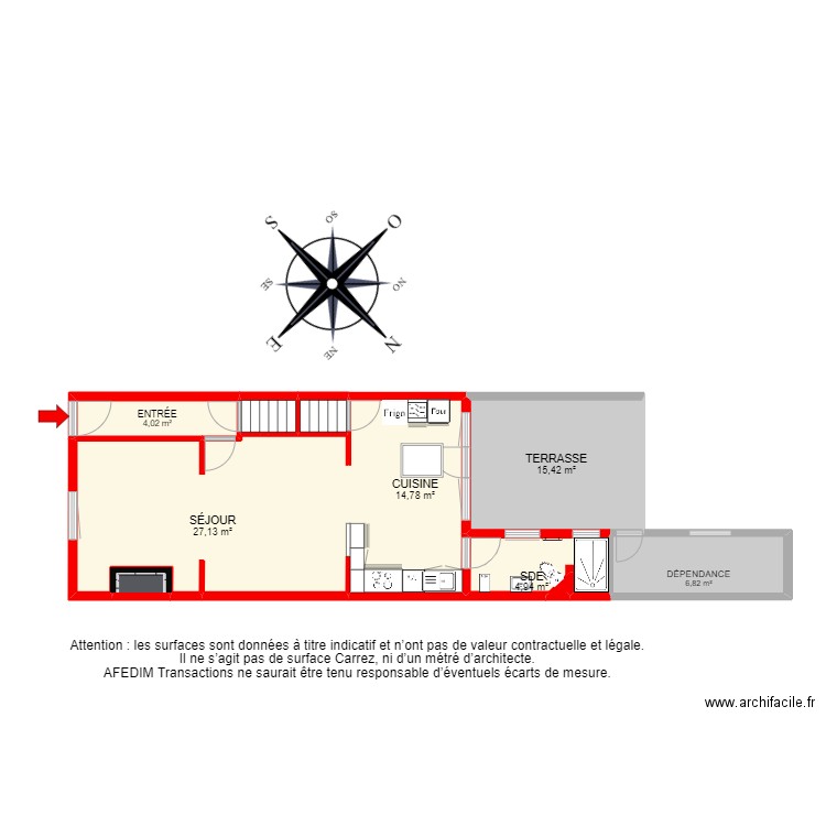 BI 14634 . Plan de 0 pièce et 0 m2