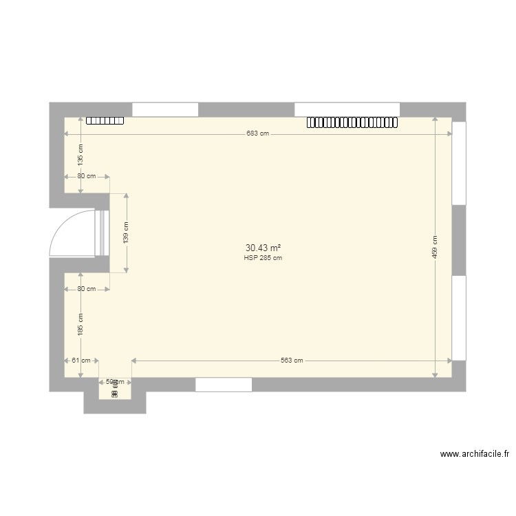 bureau christophe. Plan de 0 pièce et 0 m2