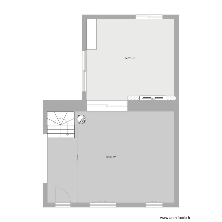 salon 5. Plan de 