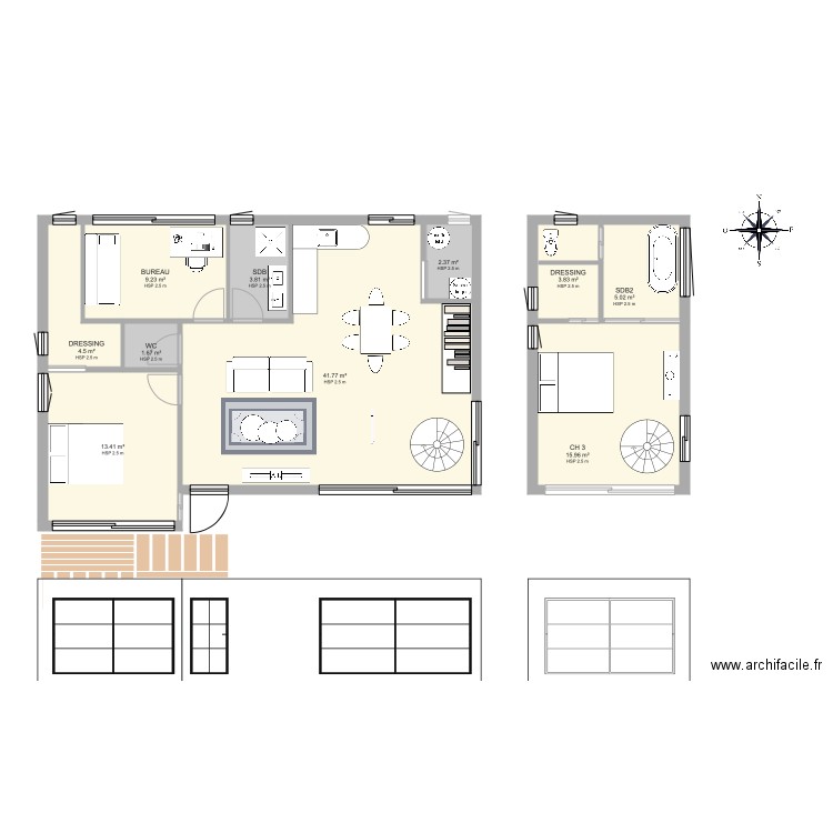 V3 PLAN. Plan de 0 pièce et 0 m2