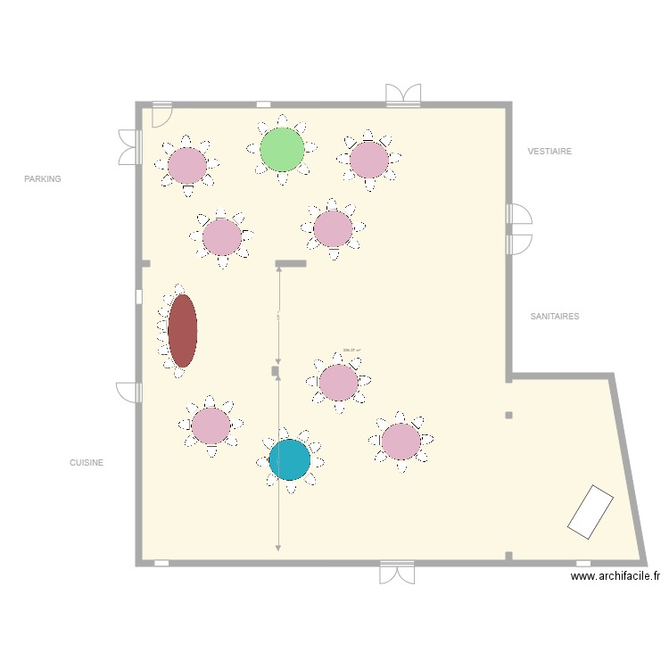 Domaine de Mahourat MELANIE ET LENY PLAN A. Plan de 1 pièce et 306 m2