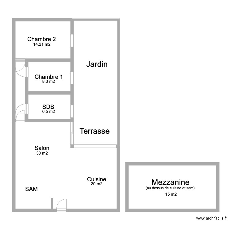 Longueville version final . Plan de 0 pièce et 0 m2