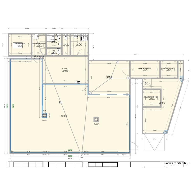 DP SCI CAPUCINES. Plan de 0 pièce et 0 m2