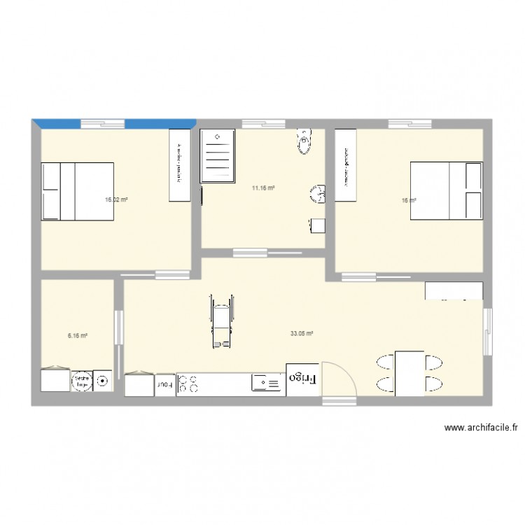 habitat inclusif 2. Plan de 0 pièce et 0 m2