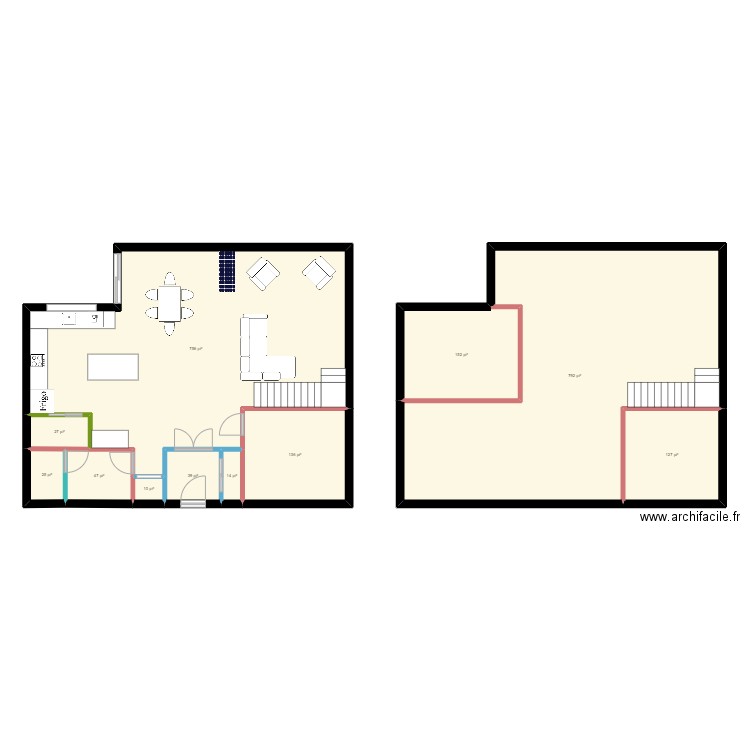 ALAIN OLD   2. Plan de 11 pièces et 197 m2