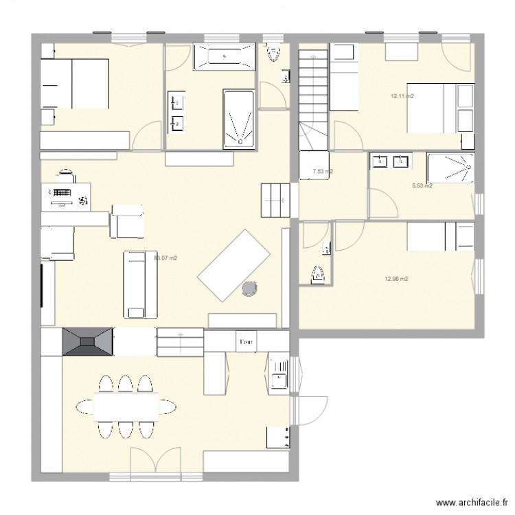 Nouvelle Maison. Plan de 0 pièce et 0 m2