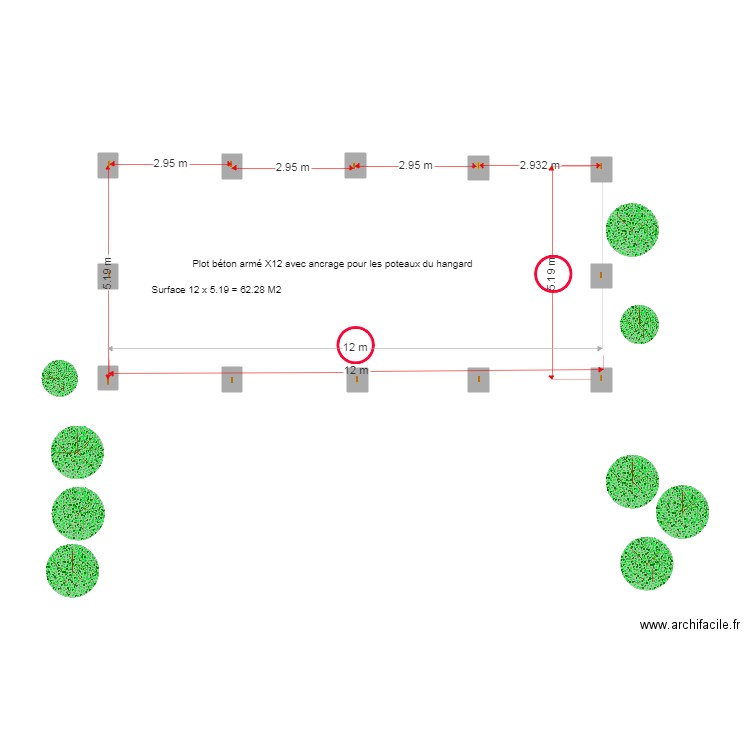 hangard2. Plan de 0 pièce et 0 m2