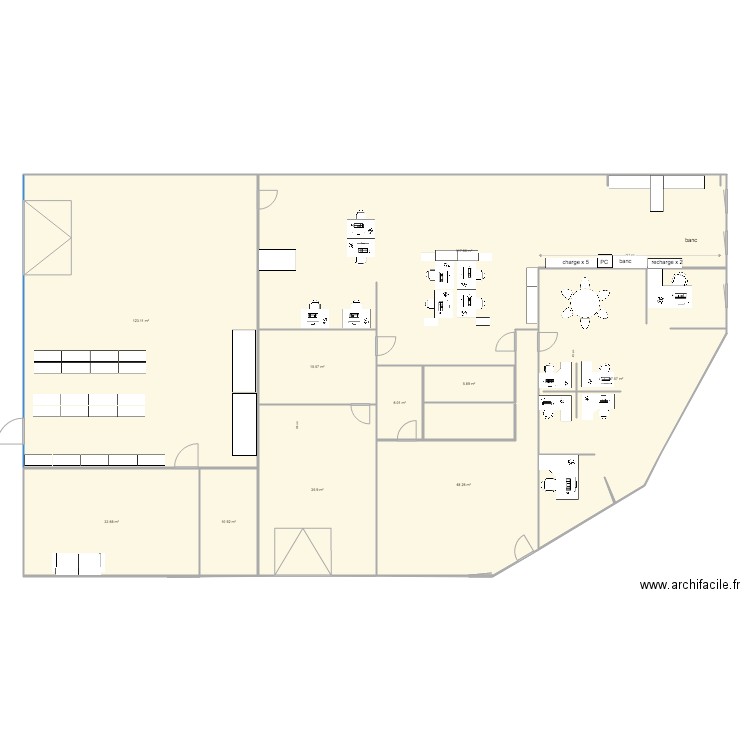 local V7. Plan de 0 pièce et 0 m2