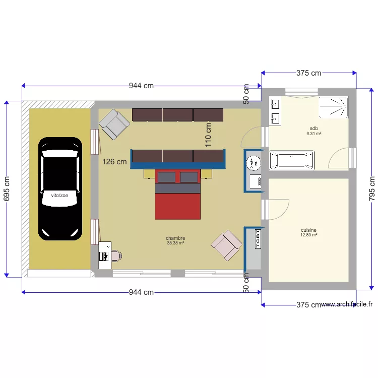 new garage. Plan de new garage. Plan de