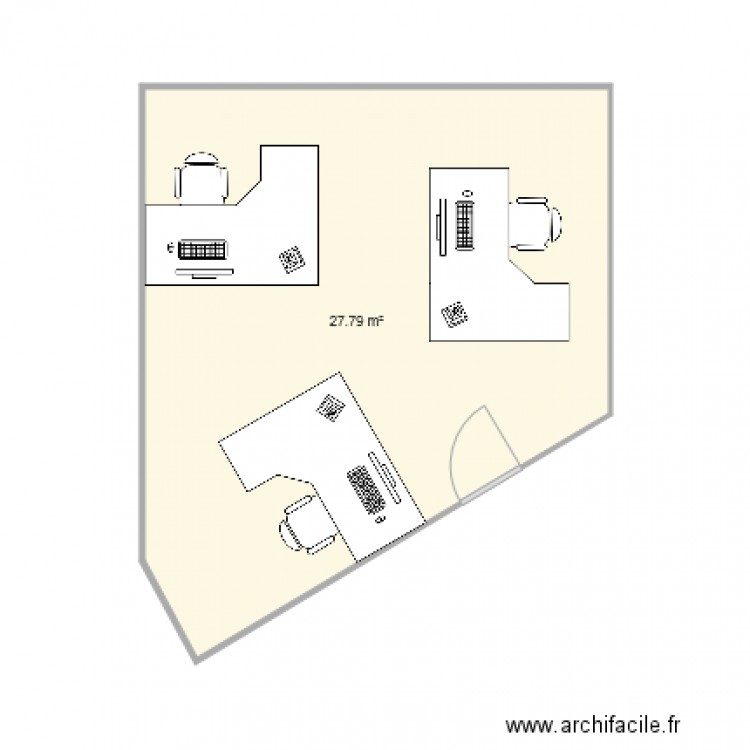 bureau png. Plan de 0 pièce et 0 m2