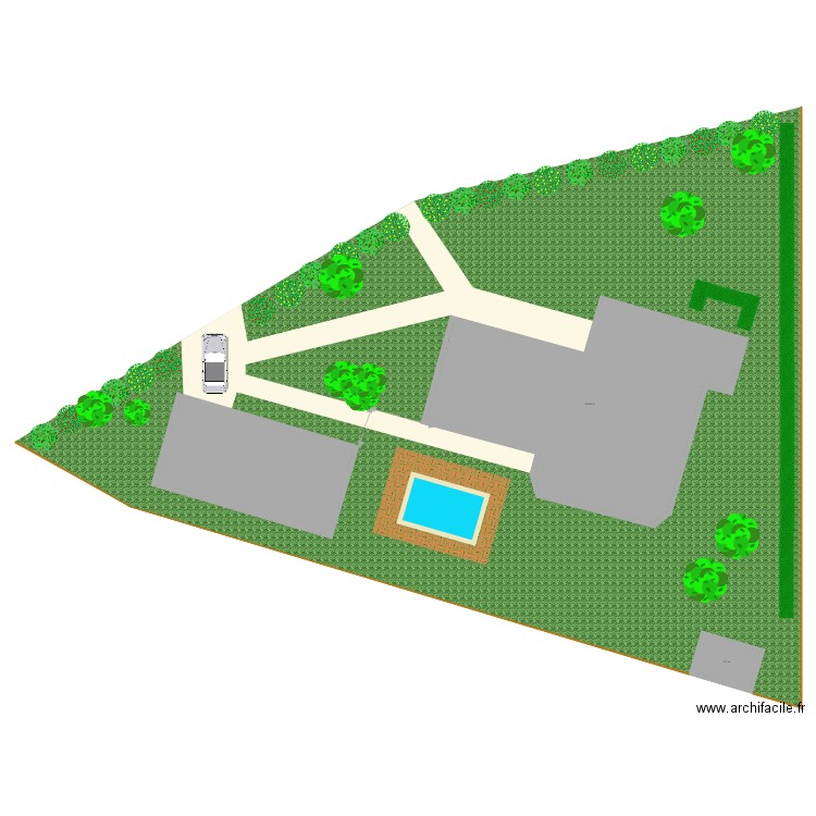 JARDIN LE LOROUX. Plan de 0 pièce et 0 m2