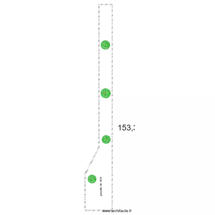 parcelle geoffroy. Plan de 